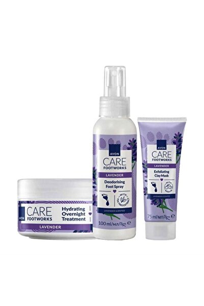 AVON Footworks Lavender Set