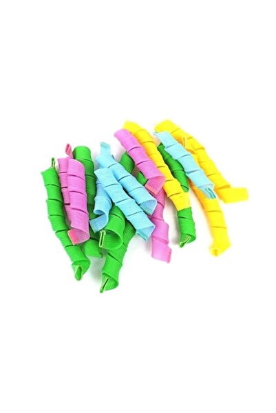 ILOGI Set of 16 flexible spiral hair rollers for quick and easy curls