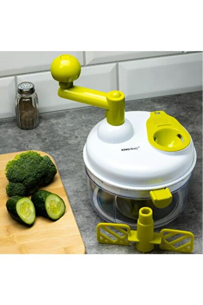 Kinghoff Multifunctional manual chopper for vegetables and fruits,