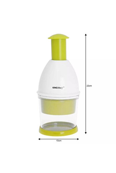Kinghoff Manual chopper for fruits and vegetables, 700 ml,