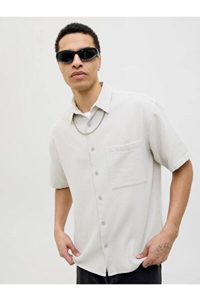 Jack & Jones قميص JCODYNAMIC قصة مريحة الوافل