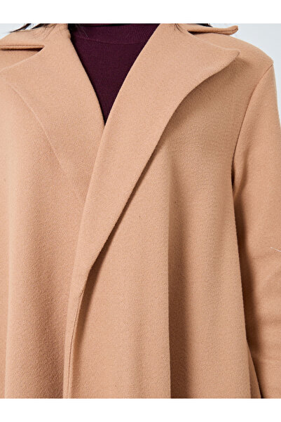 Styli Solid Blazer Neck Open Abaya