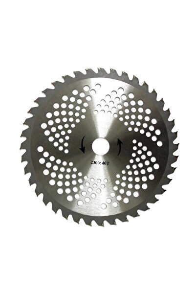 BLACK Disc vidia pentru motocositoare 40 dinti, 230 X 25.4mm