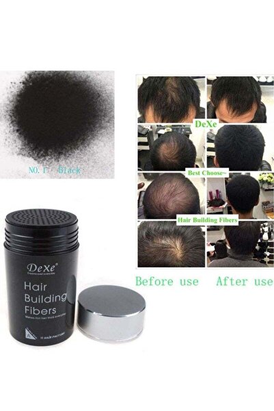 Dexe Hair Building Fibers Black 22grams