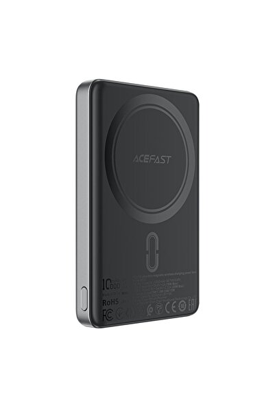 Acefast Baterie externă magnetică wireless 10000mAh, ultra subțire, USB-C, PD...
