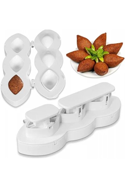 cc bin shihon Kibbeh Maker, Quick Kibbeh Mold, Perfect and Fast Shape, 2-Pack