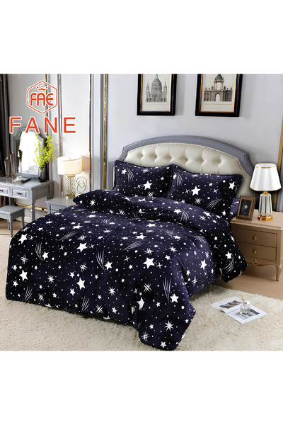 Inovius Cocolino 4-Piece Patterned Bedding Set for Double Bed - JOJO8765