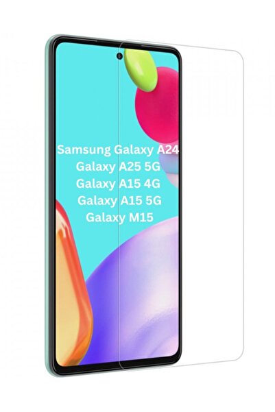 SKYDDAR INNOVATION Folie de protecție pentru Samsung Galaxy A24 / A25 / A15 / M15, protecție 9H, 0.3mm, set autocolante, transparentă