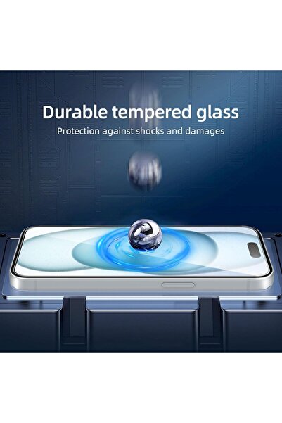 SKYDDAR INNOVATION Film for iPhone 15 Plus / 15 Pro Max / 16 Plus, 9H Protection, 0.3mm, set sticker, Transparent