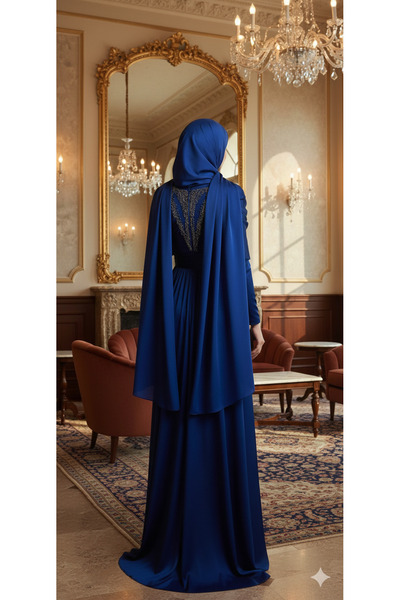 Kenzel SATIN EVENING DRESS