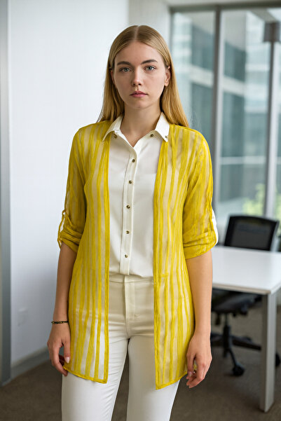 dml giyim Tulle blouse