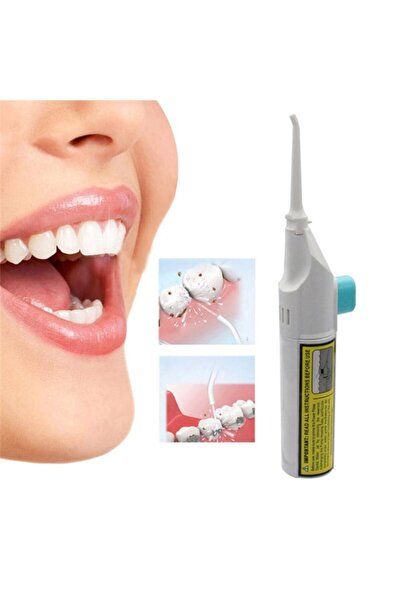 MNG Manual oral irrigator for interdental cleaning with 40 ml water reservoir + gift phone earphones