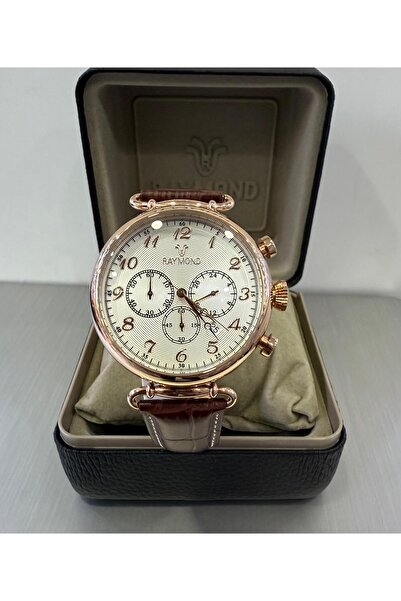 Raymond Leather Men's Wristwatch