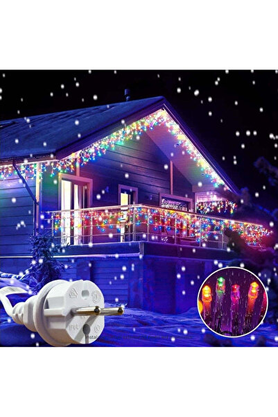 Sofia Store Instalatie franjuri cu FLASH alb rece 50 metri, 1000 LED turturi,...