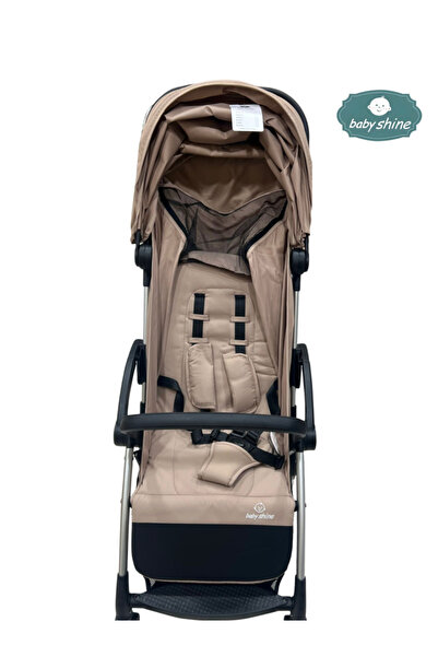 Baby shine Baby stroller for ages 0 to 4 years with automatic locking
