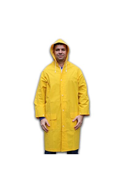 BSP Guard Unisex raincoat FITINT Rainy with hood Yellow