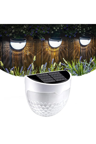LEDIGANT Lampa solara decorativa LED semicirculara pentru exterior