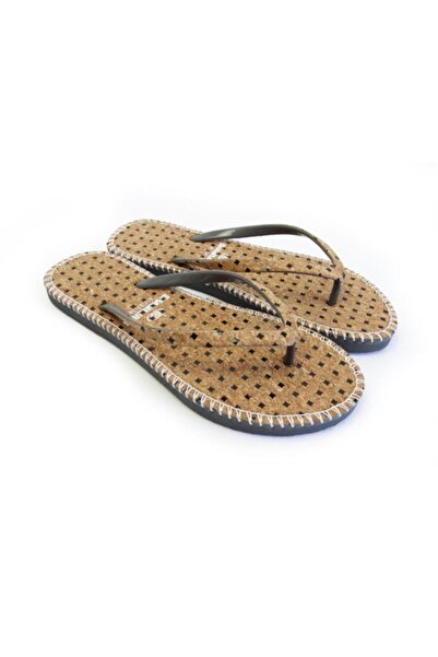 BRASILEIRA Brasileras Women's Hip Corner Brown Flip-Flops Size 39-40 EU