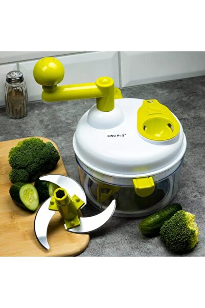 Kinghoff Multifunctional manual chopper for vegetables and fruits,