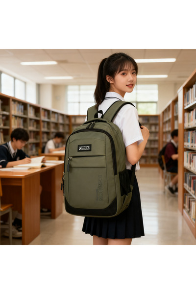 Generic New Summer Waterproof Fashion Student Dual-Shoulder Bag, Leisure Travel Lightweight Backpack