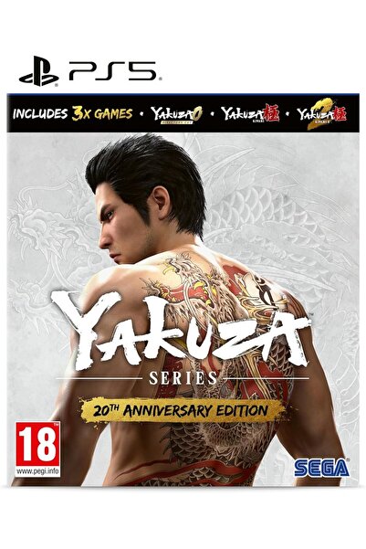 SEGA سلسلة ياكوزا إصدار الذكرى السنوية العشرين لجهاز PS5