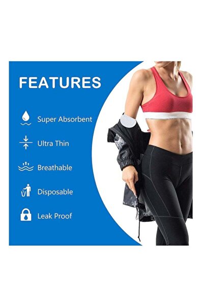 BLOOMING TIME Underarm Sweat Pads (100 Pack)