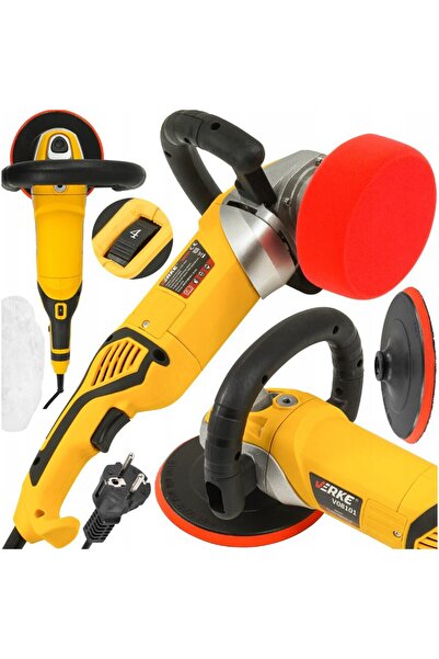 VERKE Polizor flex unghiular pentru polish 180mm, 1400W,