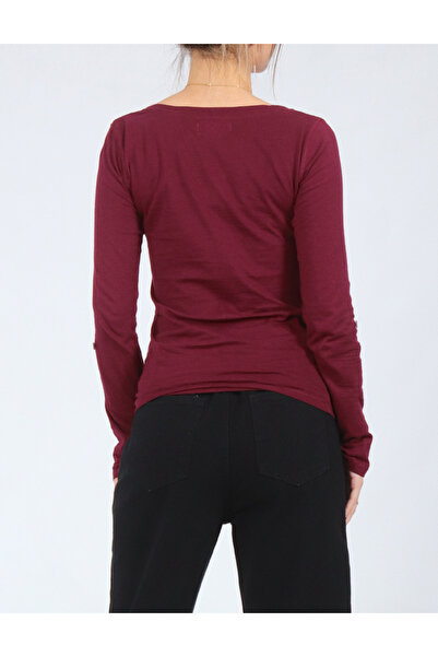 Evendi Blouse, Burgundy