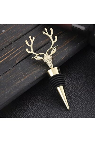 BGA Decorative Deer Figure Wine Bottle Stopper Deer Models Wine Bottle Stopper