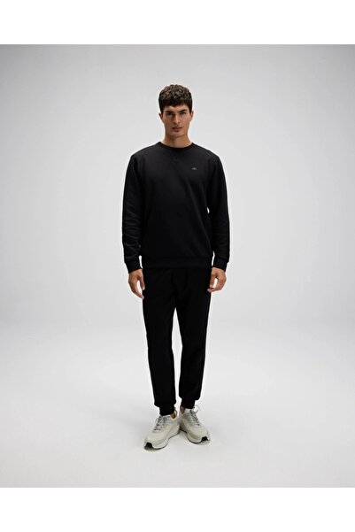 Ellesse Em282-1-Bk Men's Black Sweatshirt