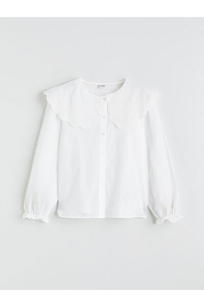 LC Waikiki Cămașă fetiță cu guler pentru bebeluși