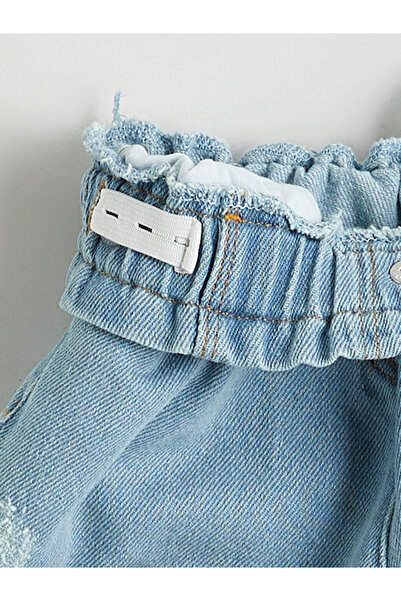 LC Waikiki Paperbag Kız Çocuk Jean Pantolon