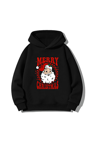 MODA 2026 السنة الجديدة سانتا كلوز رأس السنة الجديدة عيد الميلاد مطبوع سترة ب...