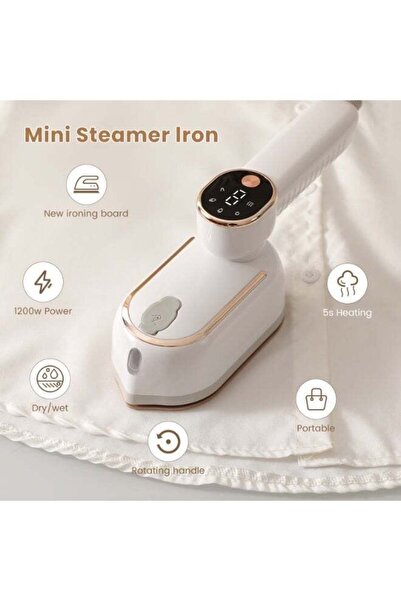 Verci 2-in-1 Steam Travel Iron & Vertical Iron Wrinkle Remover Portable