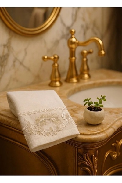 Modares Store منشفة يد مالوما مخملية للاستخدام اليومي مقاس 50×90