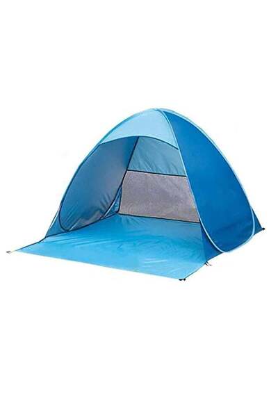 BLOOMING TIME خيمة شاطئ خارجية محمولة منبثقة تلقائيًا مضادة للأشعة فوق البنفسجية