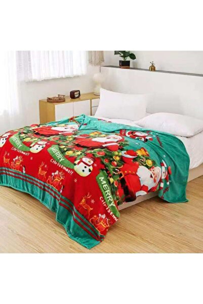 Inovius Απαλό κάλυμμα Cocolino με χριστουγεννιάτικο μοτίβο 200x230 - SOFT108