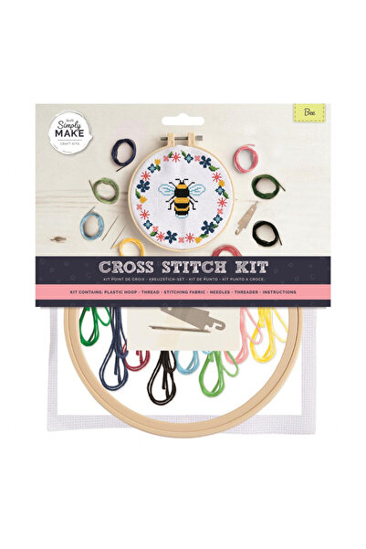 dp Craft Kit mare de cusut în cruce - Albină