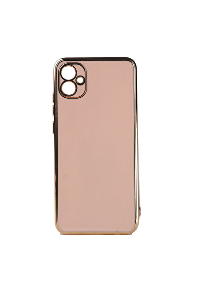 zore غطاء حماية لهاتف جالاكسي A04E من MRSA - ذهبي وردي