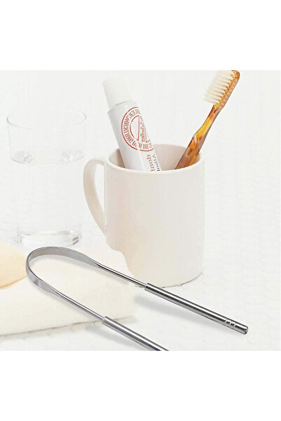 MaffStuff Medical Stainless Steel Tongue Cleaner, Ergonomic, For Children and Adults