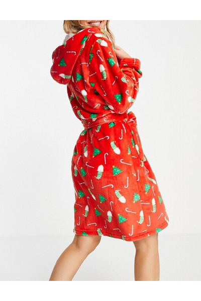 Loungeable Bathrobe, Red