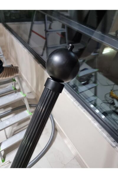 Çınar Aksesuar Perde Metal Toplu Rustik 100 cm