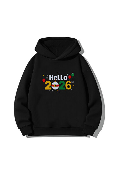 MODA 2026 السنة الجديدة سانتا كلوز رأس السنة الجديدة عيد الميلاد مطبوع سترة ب...