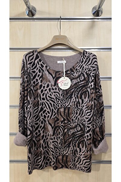 Park Moda Thin Sweater Safari Pattern