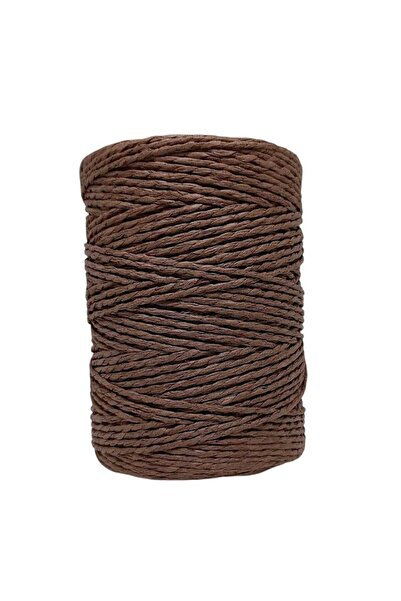 Hobiline İthal Sarılmış Kağıt İp (Yumuşatılmış Kağıt İp) 180gr-220 gr - Koyu ...