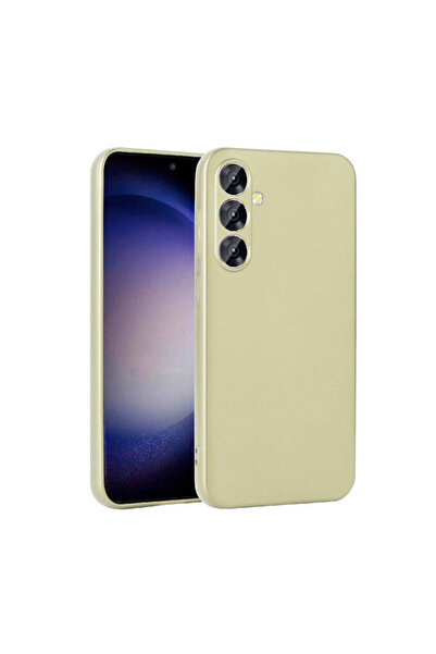 zore حافظة سيليكون متوافقة مع هاتف Galaxy S24 من MRSA Premier - ذهبي