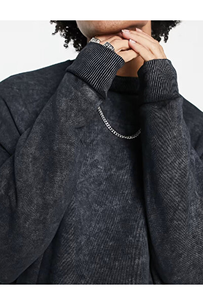 Evendi Oversized Blouse, Black