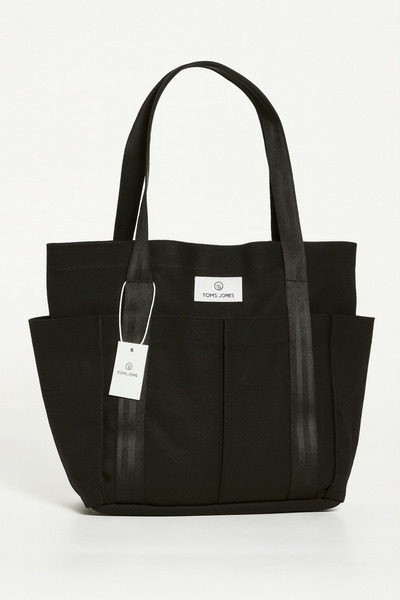 Toms Jones Kaliteli Kanvas Çok Bölmeli Çanta | Dayanıklı Kumaş | Günlük ve Se...