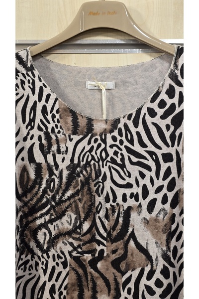 Park Moda Thin Sweater Safari Pattern