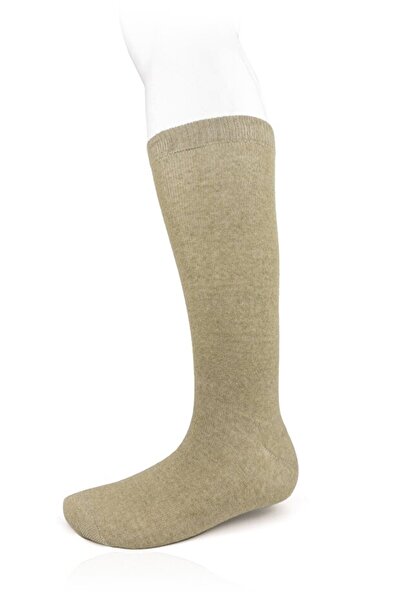 Line Smart 12-Piece Men's Black Cotton Towel Soft Quality Long Socks